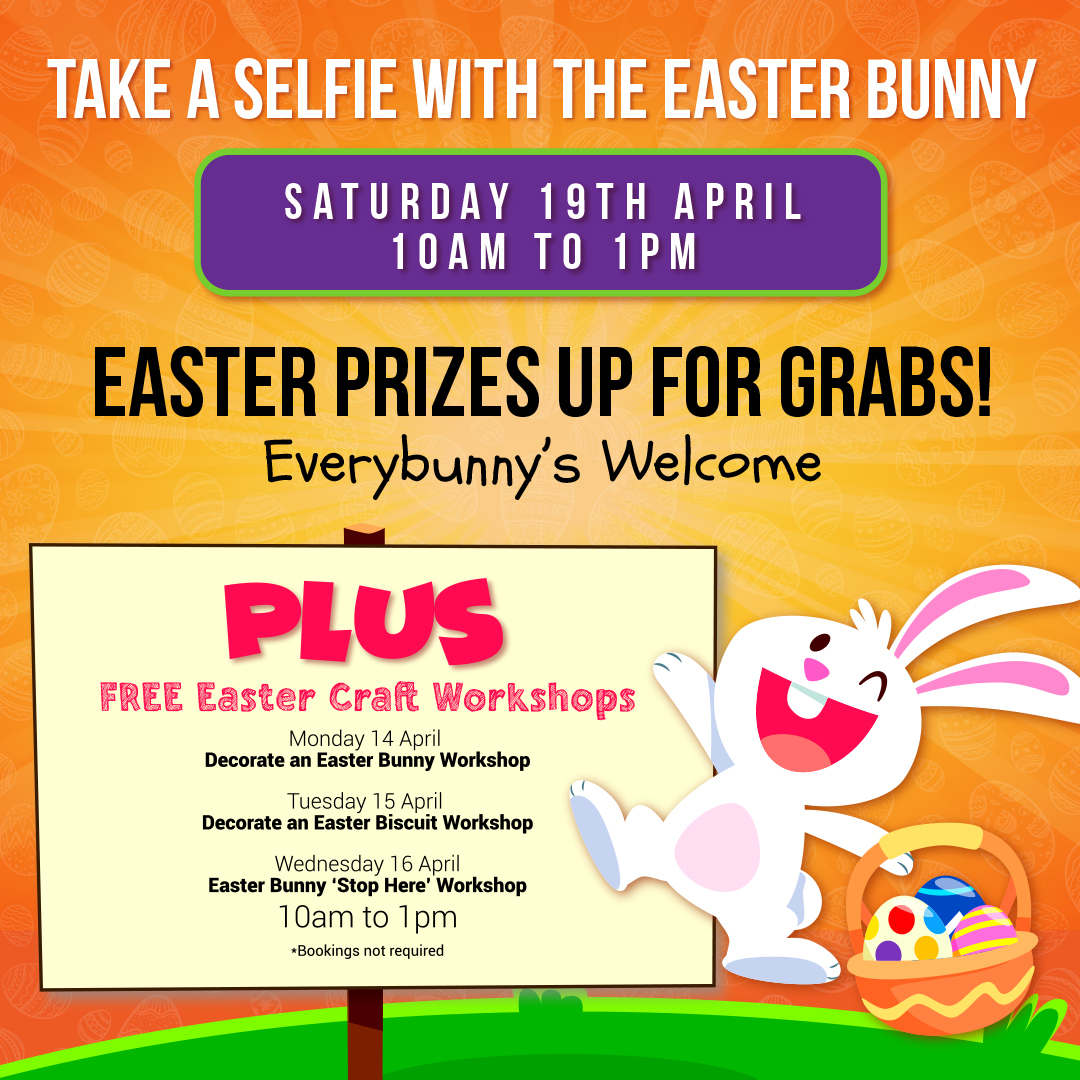 FREE Easter Craft Workshops for the kids!